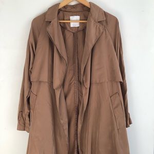 Mango Lightweight Tan Trenchcoat